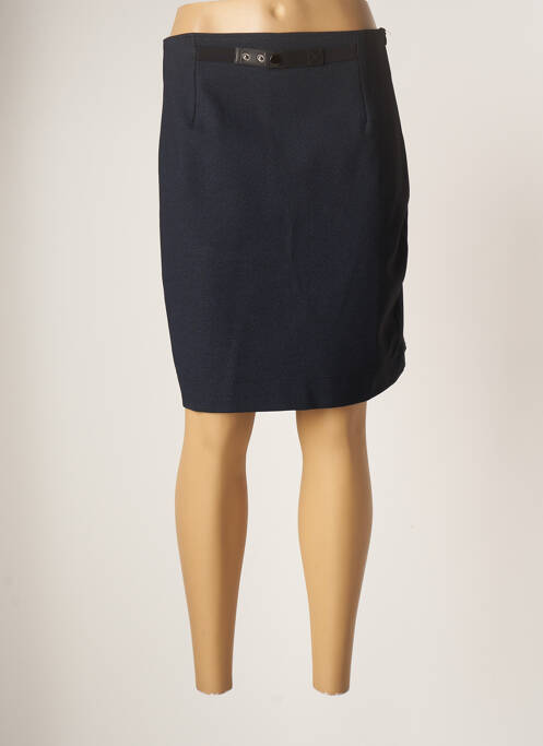 Fustă midi albastru LO! LES FILLES femeie