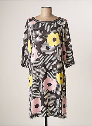 Rochie midi negru DIVAS femeie