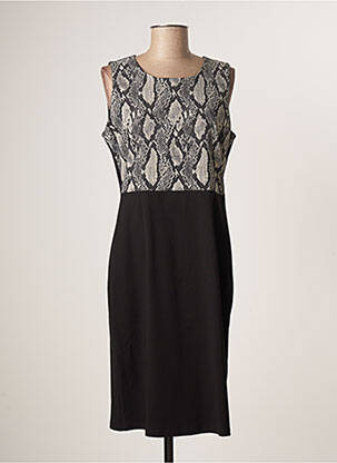 Rochie midi negru DIVAS femeie