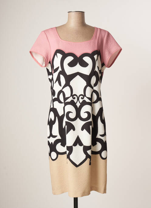 Rochie midi roz DIVAS femeie