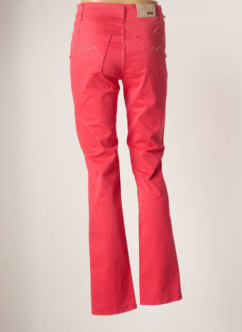 Pantalon drept roz CRN-F3 femeie
