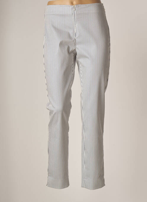 Pantalon drept alb DIVAS femeie