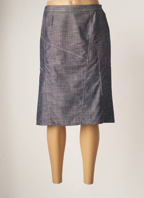 Fustă midi albastru FRANCE RIVOIRE femeie