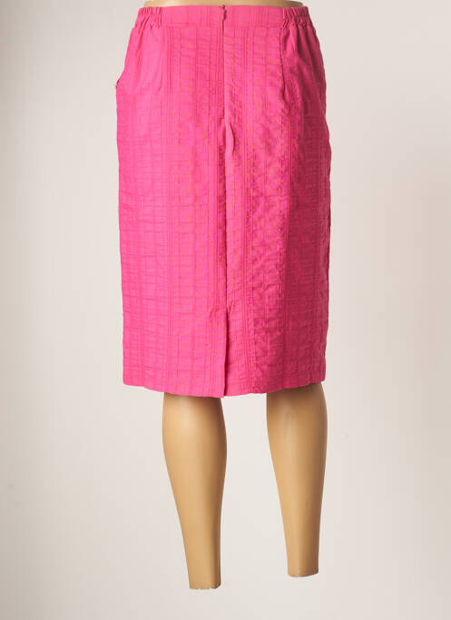 Fustă midi roz GRIFFON femeie