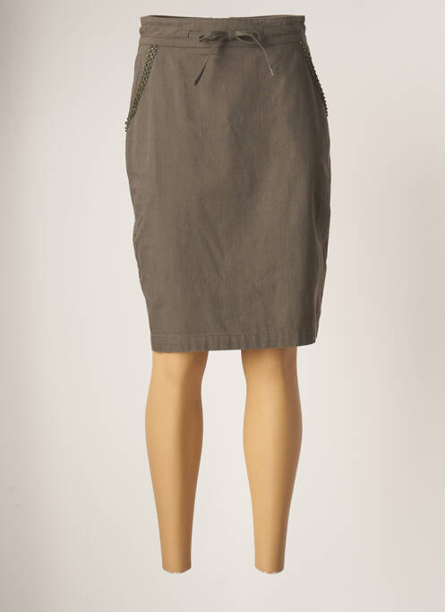 Fustă midi verde GRIFFON femeie