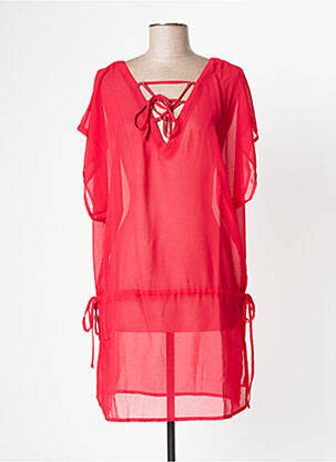 Tunică mâneci scurte roșu DARJEELING femeie