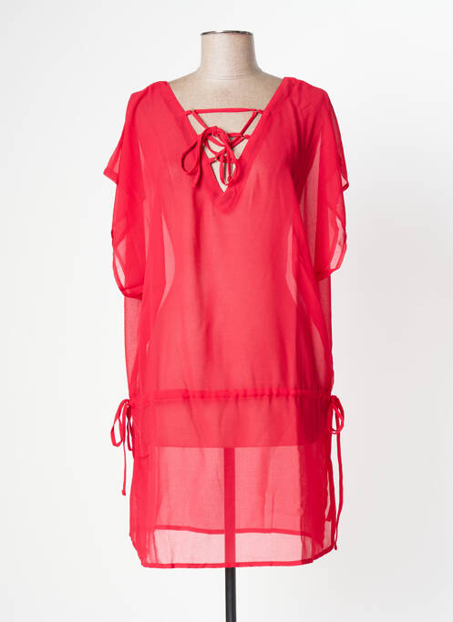 Tunică mâneci scurte roșu DARJEELING femeie