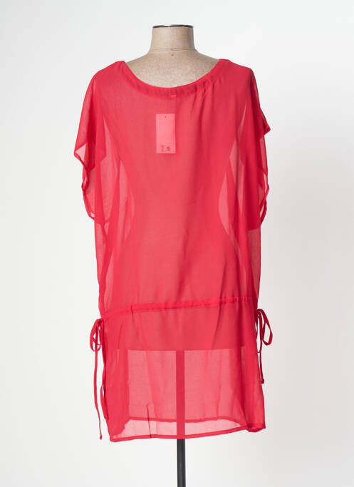 Tunică mâneci scurte roșu DARJEELING femeie