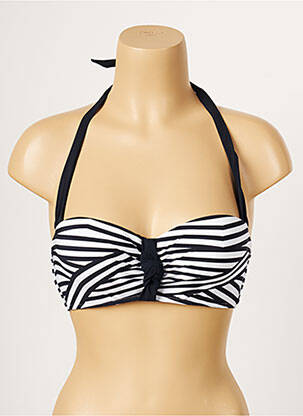 Sutien de costum de baie elasticitate top sutien modelat alb AUBADE femeie