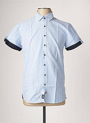 Cămașă cu mâneci scurte albastru IZAC bărbat