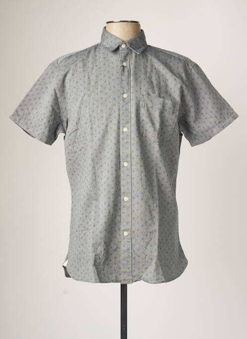 Cămașă cu mâneci scurte gri SELECTED bărbat