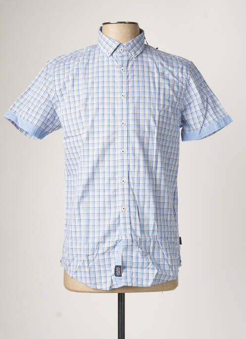 Cămașă cu mâneci scurte albastru IZAC bărbat