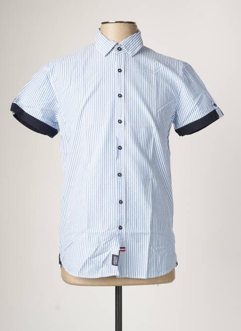 Cămașă cu mâneci scurte albastru IZAC bărbat