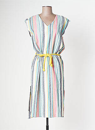 Rochie midi albastru LOLA ESPELETA femeie