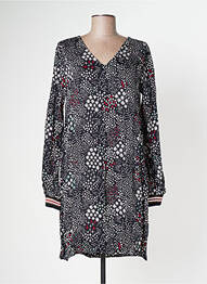 Rochie midi croială fluidă mâneci lungi negru LOLA ESPELETA femeie