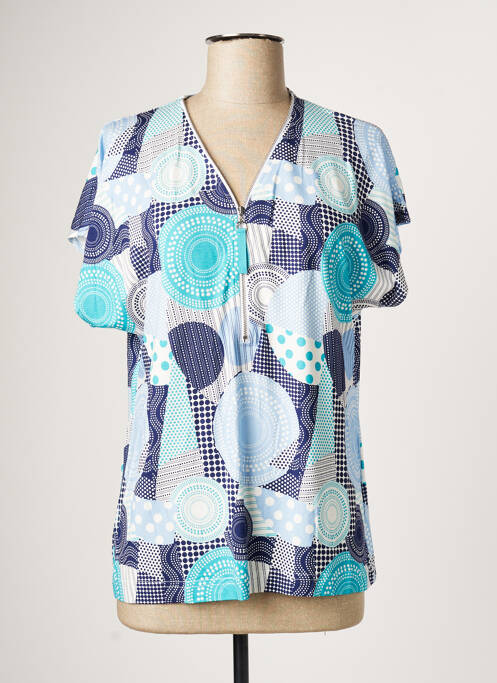 Top albastru GRIFFON femeie