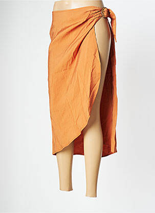 Fustă midi portocaliu LOLA ESPELETA femeie