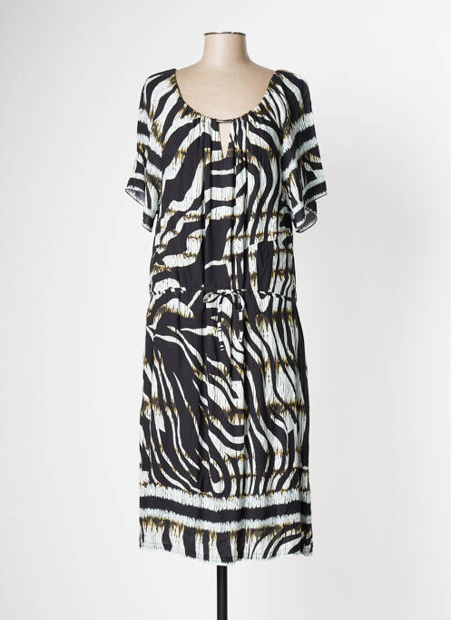 Rochie midi negru FRED SABATIER femeie