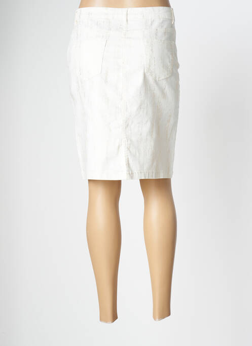 Fustă midi bej JULIE GUERLANDE femeie