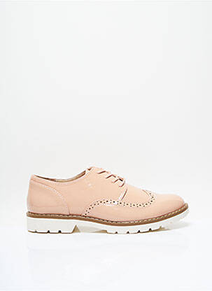 Derby-uri vârf rotund toc plat până la 3 cm roz I LOVE SHOES femeie