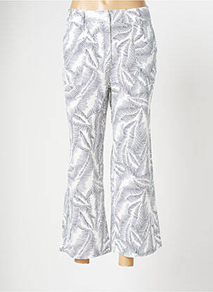 Pantalon 7/8 alb MOLLY BRACKEN femeie