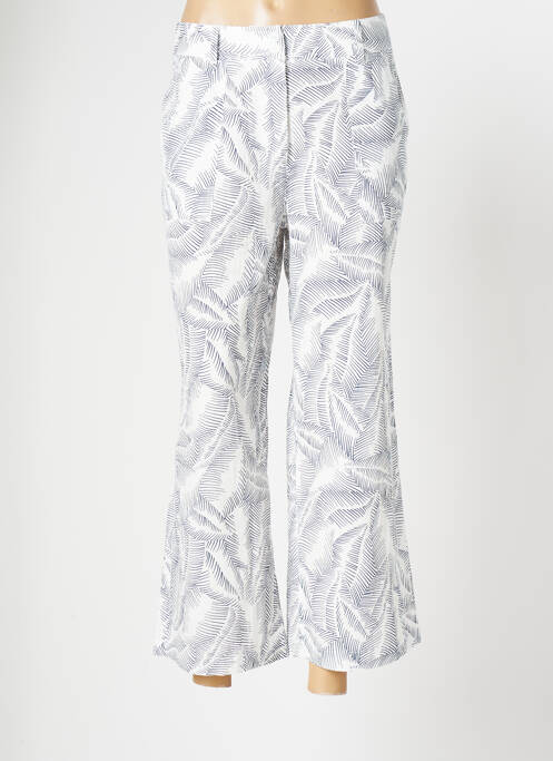 Pantalon 7/8 alb MOLLY BRACKEN femeie