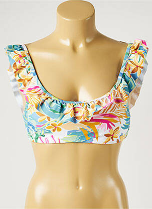 Sutien de costum de baie top sutien modelat top sutien modelat albastru MOLLY BRACKEN femeie