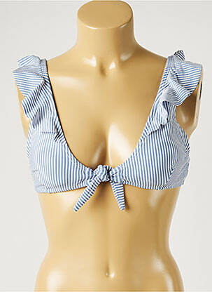 Sutien de costum de baie top sutien modelat top sutien modelat albastru MOLLY BRACKEN femeie