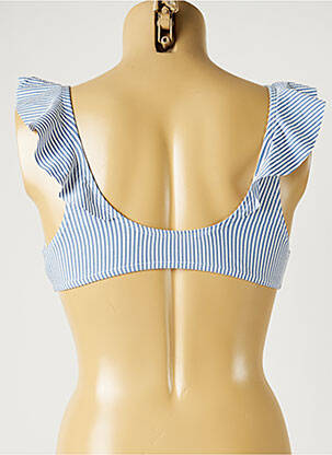 Sutien de costum de baie top sutien modelat top sutien modelat albastru MOLLY BRACKEN femeie