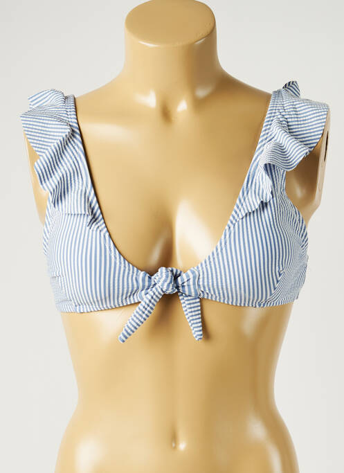 Sutien de costum de baie albastru MOLLY BRACKEN femeie