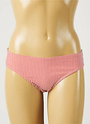 Chiloți de baie roșu MOLLY BRACKEN femeie