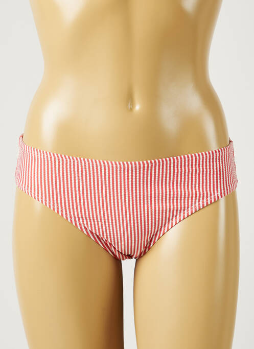 Chiloți de baie roșu MOLLY BRACKEN femeie