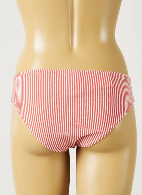 Chiloți de baie roșu MOLLY BRACKEN femeie