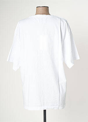 Tricou serigrafie mâneci scurte alb MY ESSENTIAL WARDROBE femeie