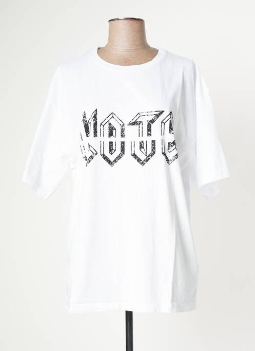 Tricou alb MY ESSENTIAL WARDROBE femeie