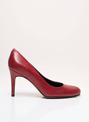 Pantofi cu toc țesătură satinată toc de 7 la 9 cm roz ELIZABETH STUART femeie