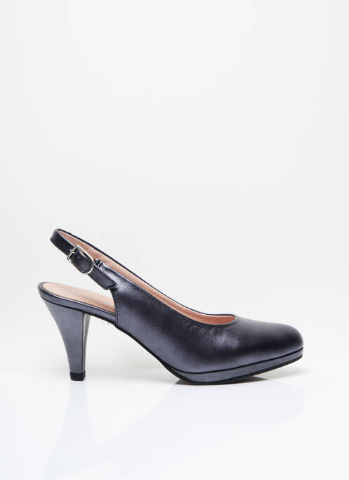 Sandale/Pantofi decupați gri DORKING femeie