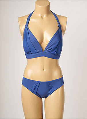 Costum de baie din două piese albastru EMPREINTE femeie