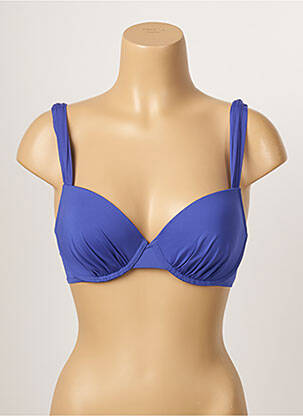 Sutien de costum de baie top sutien modelat top sutien modelat albastru TRIUMPH femeie