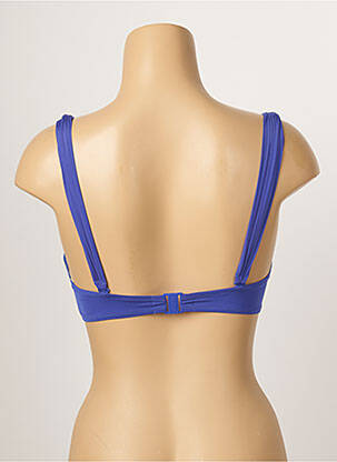 Sutien de costum de baie top sutien modelat top sutien modelat albastru TRIUMPH femeie