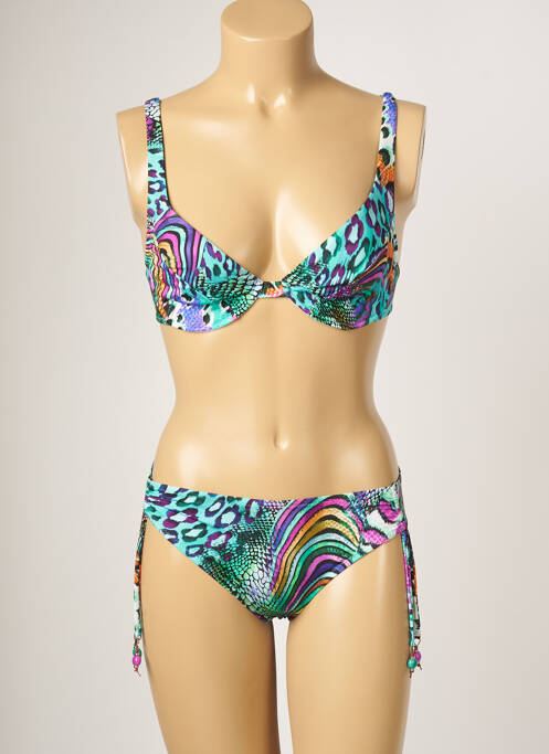 Costum de baie din două piese albastru TYCHE VALERIE femeie