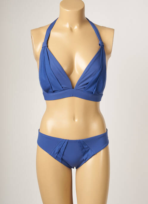 Costum de baie din două piese albastru EMPREINTE femeie