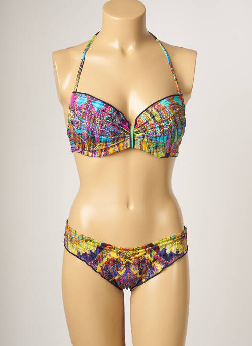 Costum de baie din două piese albastru TYCHE VALERIE femeie