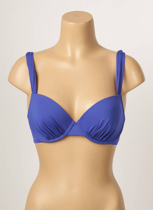 Sutien de costum de baie albastru TRIUMPH femeie