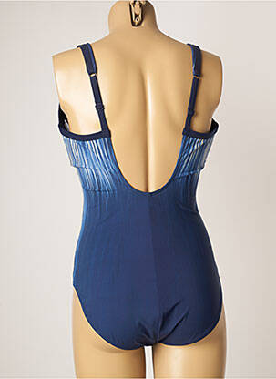 Costum de baie dintr-o singură piesă elasticitate top sutien modelat albastru TRIUMPH femeie
