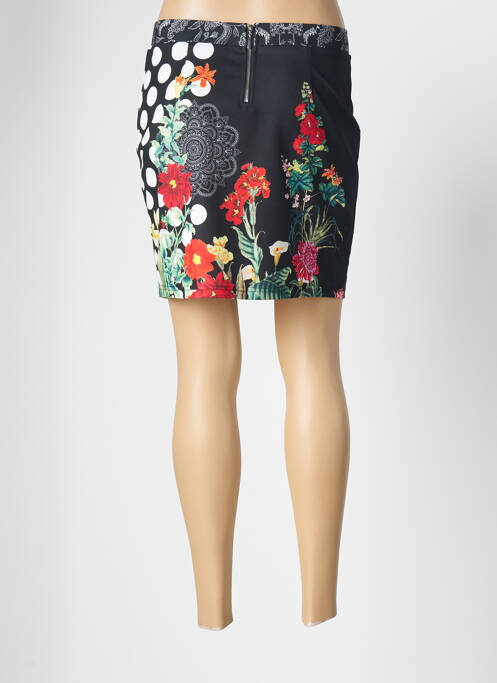 Fustă scurtă negru 101 IDEES femeie