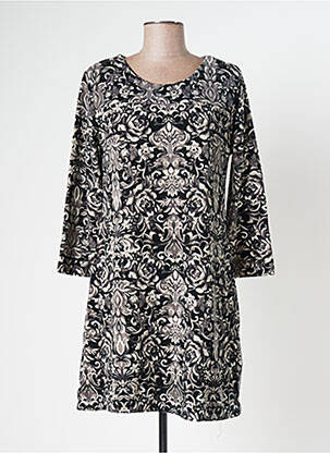 Rochie scurtă gri PURPLE JAM femeie