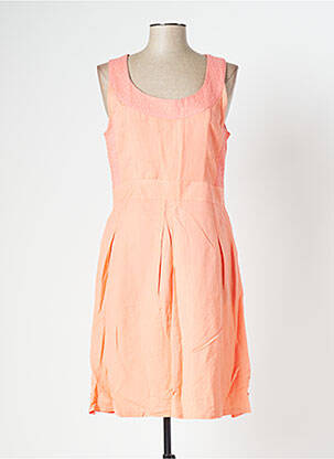 Rochie midi portocaliu SALT & PEPPER femeie