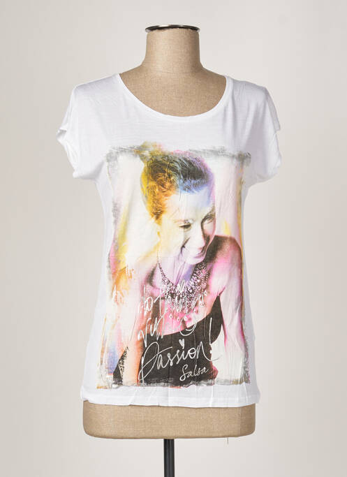 Tricou alb SALSA femeie