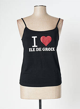 Tricou negru COTTON MADE femeie